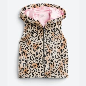 Chenault Leopard Print Kids Vest
